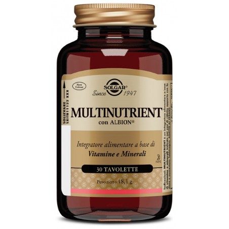 Solgar It. Multinutrient Multinutrient 30 Tavolette