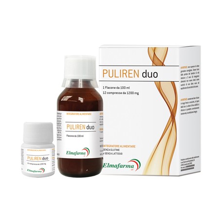 Elmafarma Puliren Duo 100 Ml + 12 Compresse