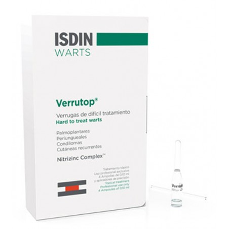 Isdin Verrutop 4 Fiale Da 0,10 Ml