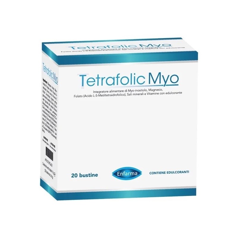 Enfarma Tetrafolic Myo 20 Bustine 113 G