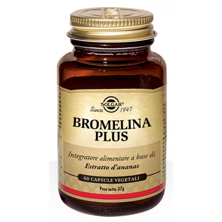 Solgar It. Multinutrient Bromelina Plus 60 Capsule