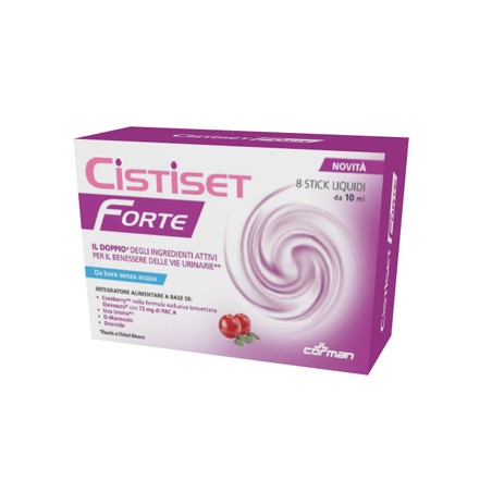 Corman Cistiset Forte 8 Stick Da 10 Ml