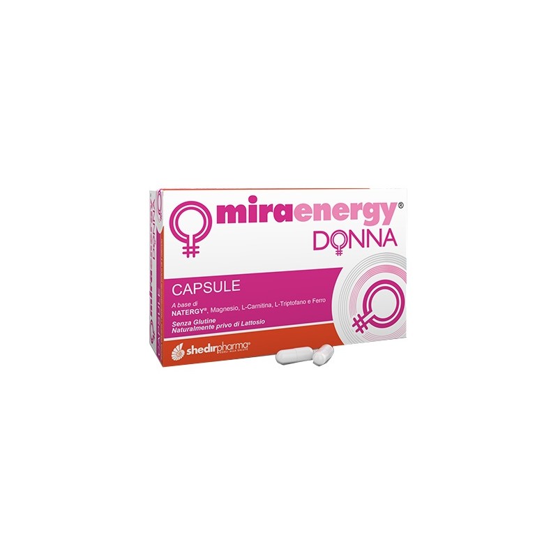 Miraenergy Donna Integratore tonico ricostituente per la donna 40 capsule