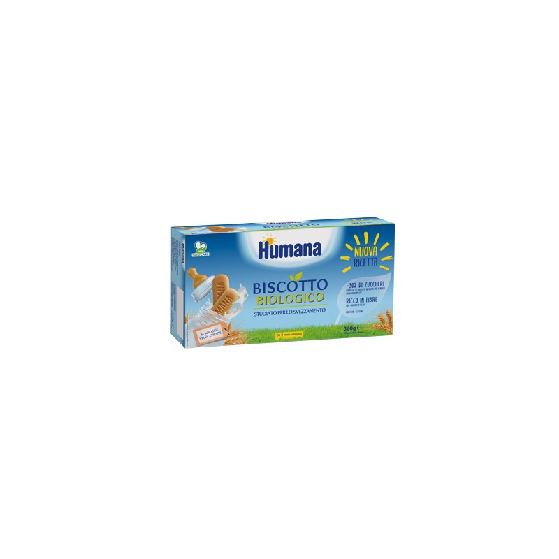 Humana Italia Humana Biscotto Baby Bio 2 Sacchetti Da 180 G