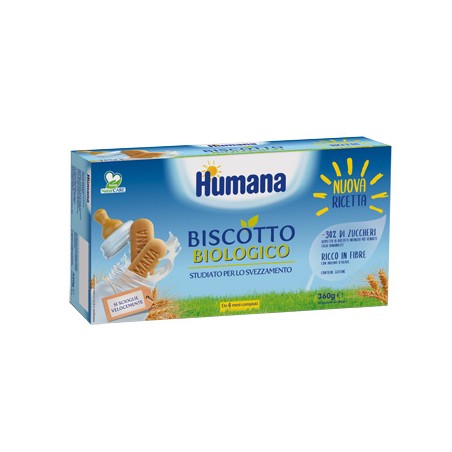 Humana Italia Humana Biscotto Baby Bio 2 Sacchetti Da 180 G