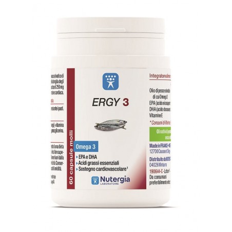 Laboratoire Nutergia Ergy 3 60 Capsule