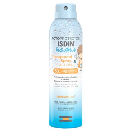 Isdin Fotoprotector Ped Trasparent Sprat Spf50 250 Ml