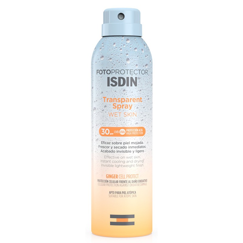 Isdin Fotoprotector Trasparent Wet Spf30 250 Ml