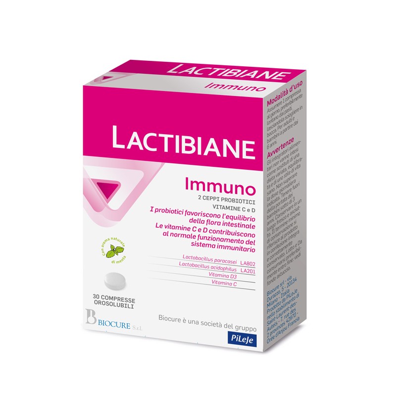 Biocure Lactibiane Immuno 30 Compresse