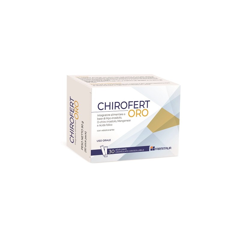 Farmitalia - Soc. Unipers. Chirofert Oro 30 Stick Pack Orosolubili