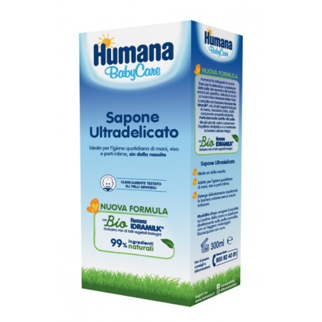 Humana Italia Humana Baby Care Sapone Liquido 300 Ml