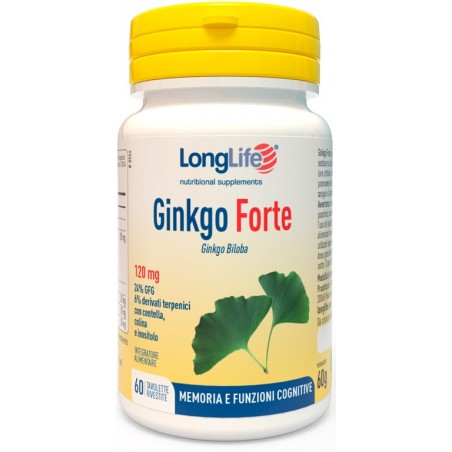 Longlife Ginkgo Forte 60 Tavolette