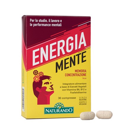 Naturando Energia Mente 30 Compresse