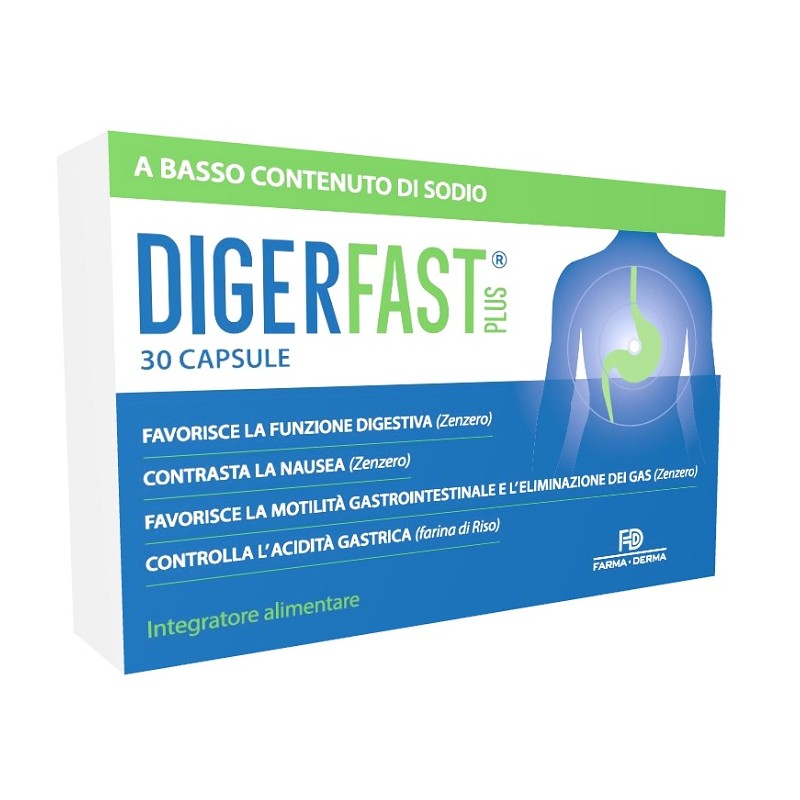 Farma-derma Digerfast Plus 30 Capsule