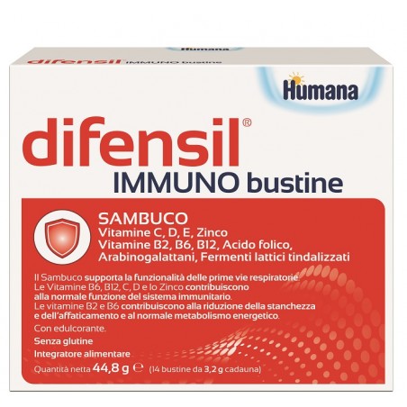 Humana Italia Difensil Immuno Bustine 14 Bustine