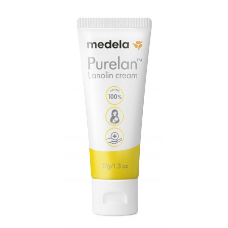 Medela Italia New Purelan Crema Capezzoli E Pelle Secca 100% Lanolina 37 G