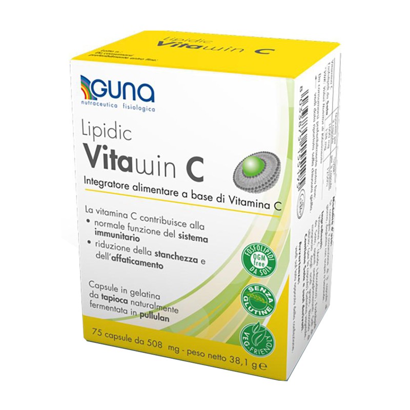 Guna Lipidic Vitawin C - Vitamina C 75 Capsule