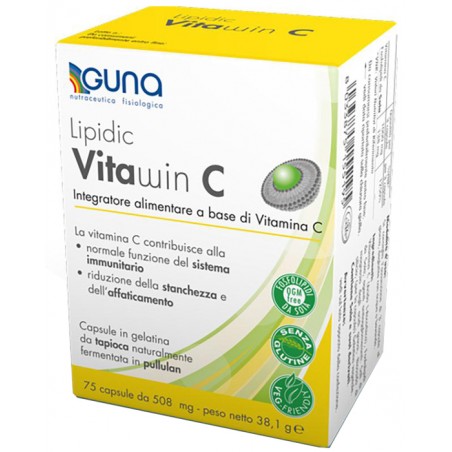 Guna Lipidic Vitawin C - Vitamina C 75 Capsule