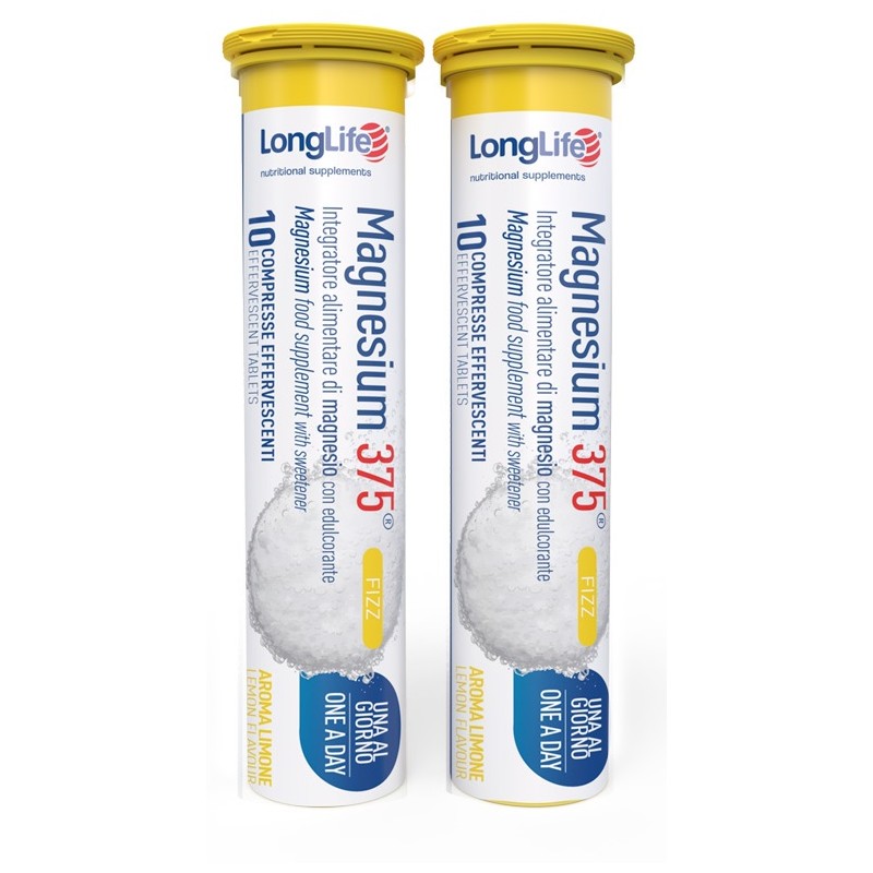 Longlife Magnesium 375 Fizz 20 Compresse Effervescenti