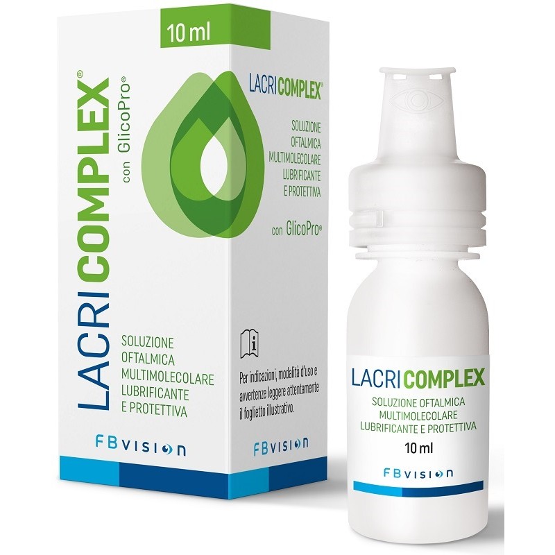 Fb Vision Lacricomplex Soluzione Oftalmica Multimolecolare Lubrificante Protettiva 10 Ml