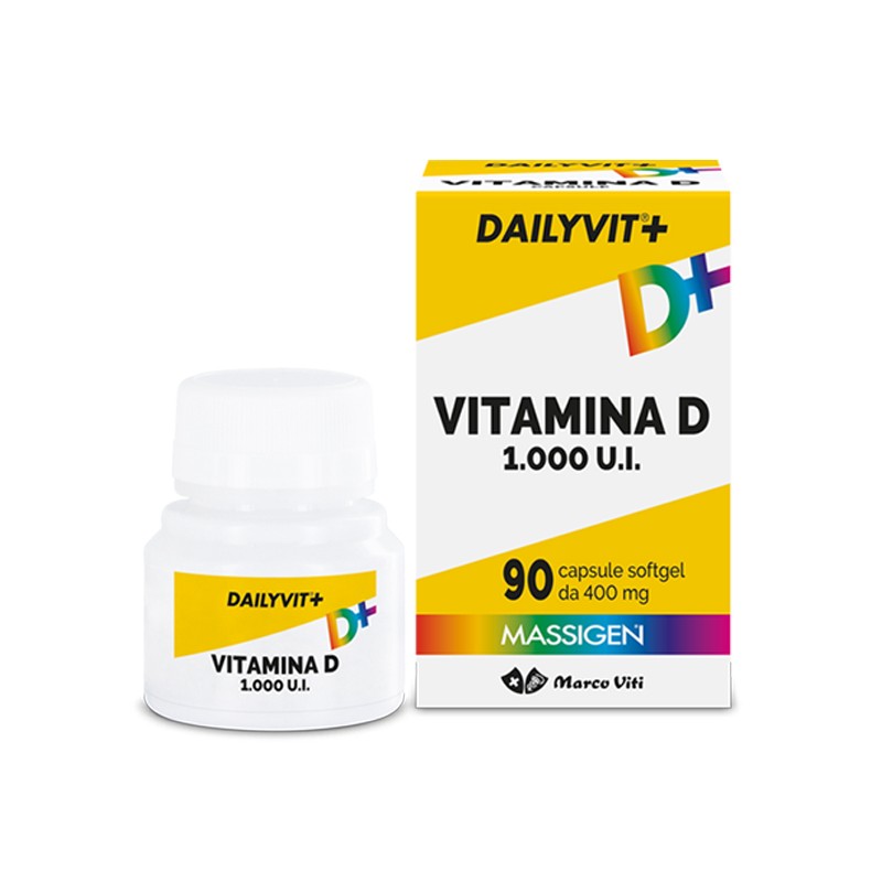 Marco Viti Farmaceutici Dailyvit Vitamina D 1000 Ui 90 Capsule Softgel