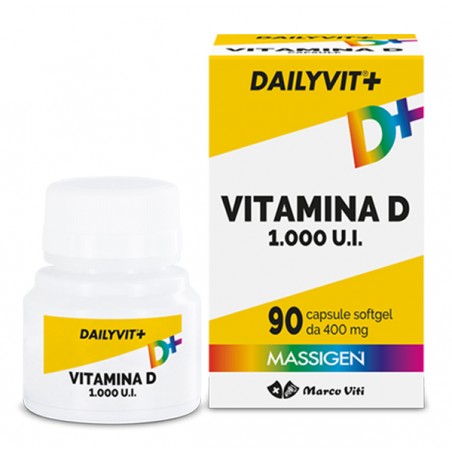 Marco Viti Farmaceutici Dailyvit Vitamina D 1000 Ui 90 Capsule Softgel