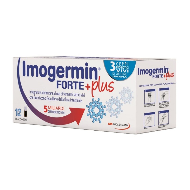 Pool Pharma Imogermin Forte Plus 12 Flaconcini Da 10 Ml