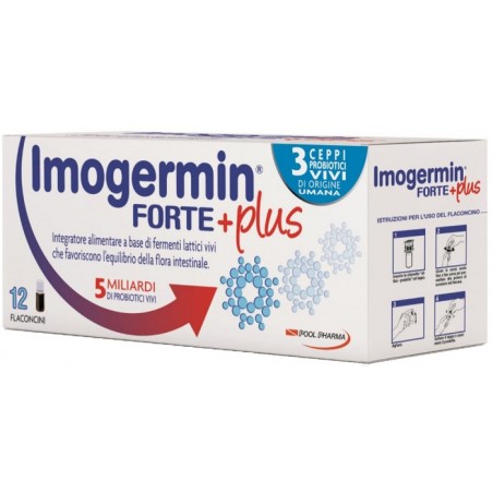 Pool Pharma Imogermin Forte Plus 12 Flaconcini Da 10 Ml