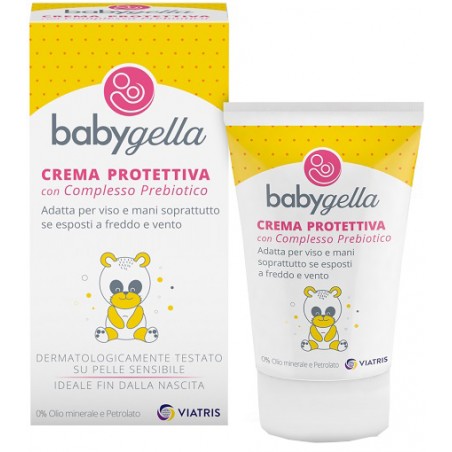 Meda Pharma Babygella Prebiotic Crema Protettiva Viso E Mani 50 Ml