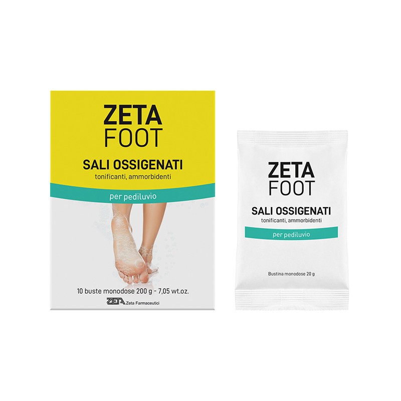 Zeta Farmaceutici Zetafoot Sali Ossigenati 10x20 G