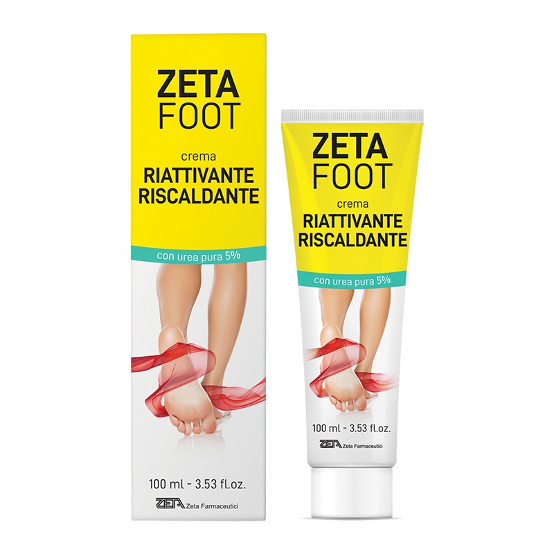 Zeta Farmaceutici Zetafoot Crema Riattiva Riscaldante 100 Ml