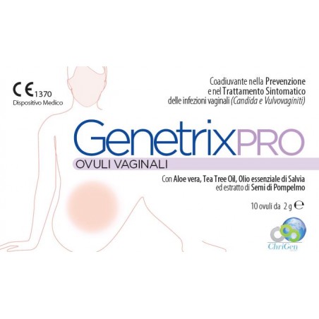 Chrigen Group Genetrix Pro 10 Ovuli Vaginali 2 G