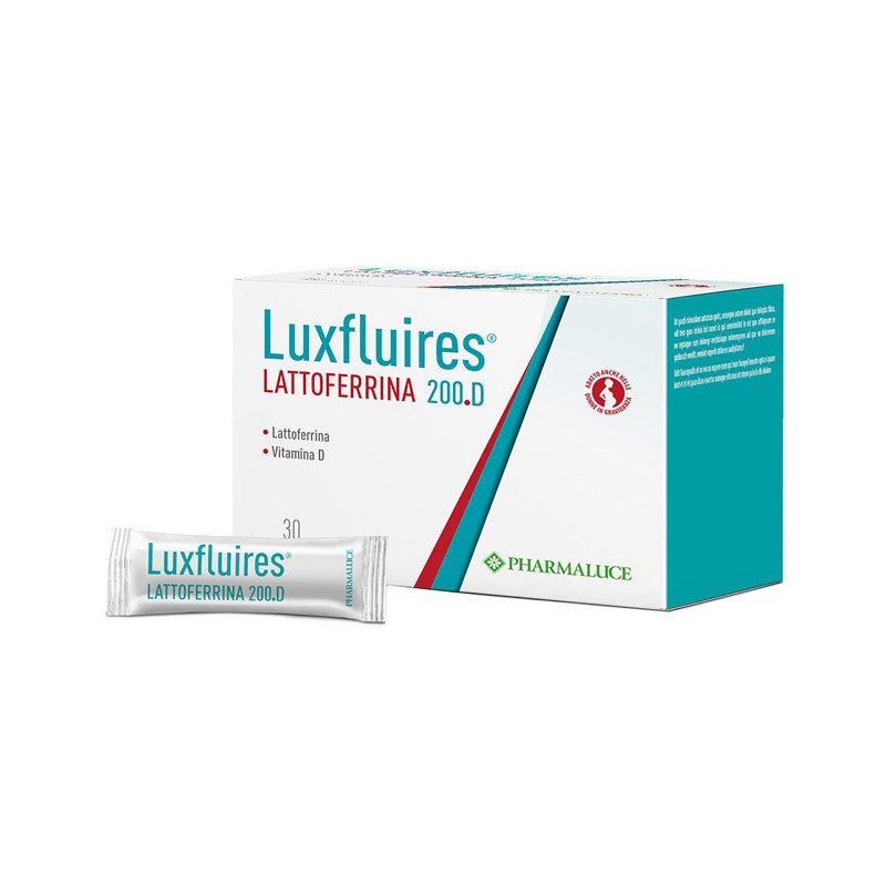 Pharmaluce Luxfluires Lattoferrina 200d 30 Stick