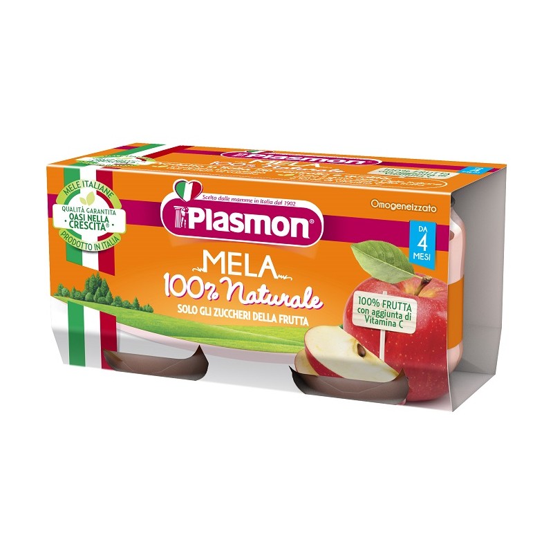 Plasmon Omogeneizzato Mela 2 X 80 G