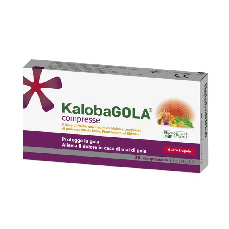 Schwabe Pharma Italia Kalobagola 20 Compresse Fragola