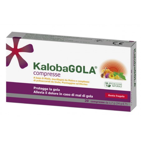 Schwabe Pharma Italia Kalobagola 20 Compresse Fragola