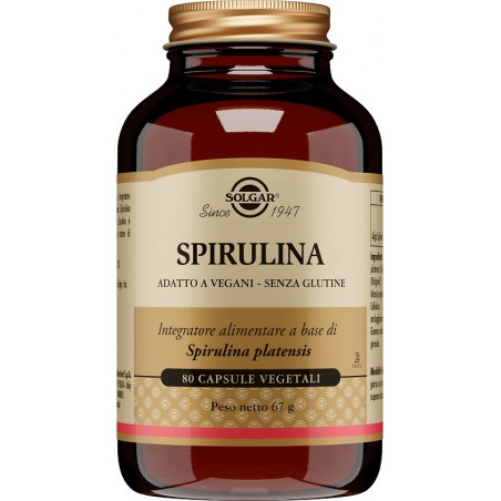 Solgar It. Multinutrient Spirulina 80 Capsule Veg