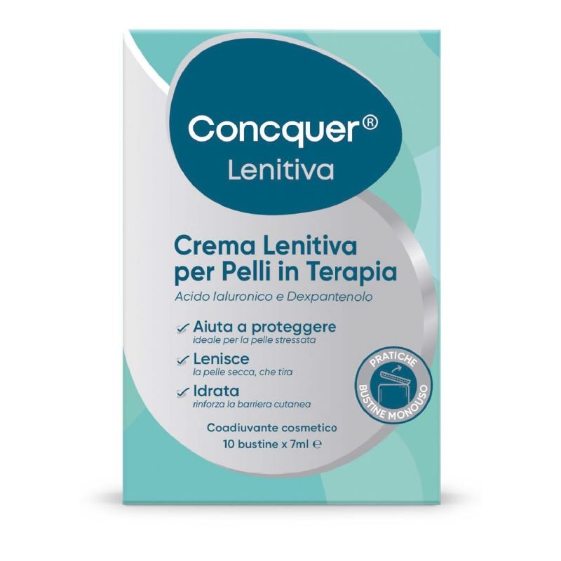 Ekuberg Pharma S. U. R. L. Concquer Crema Lenitiva 10 Bustine Da 7 Ml