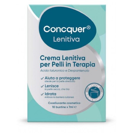 Ekuberg Pharma S. U. R. L. Concquer Crema Lenitiva 10 Bustine Da 7 Ml