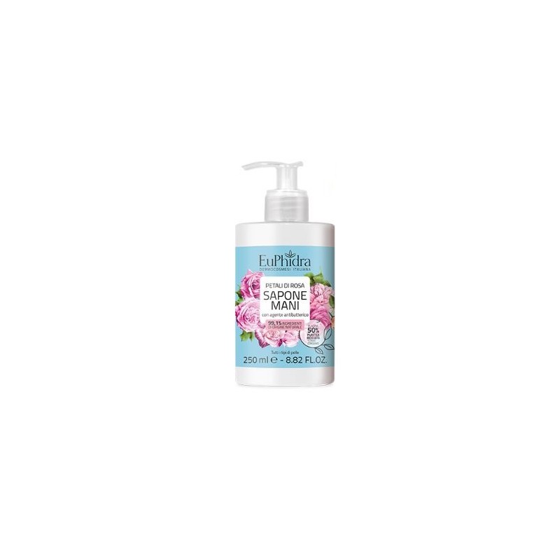 Zeta Farmaceutici Euphidra Sapone Liquido Petali Di Rosa 250 Ml