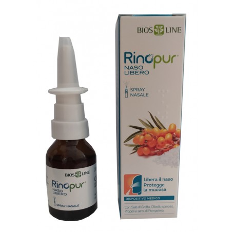 Bios Line Rinopur Naso Libero Spray Nasale 20 Ml