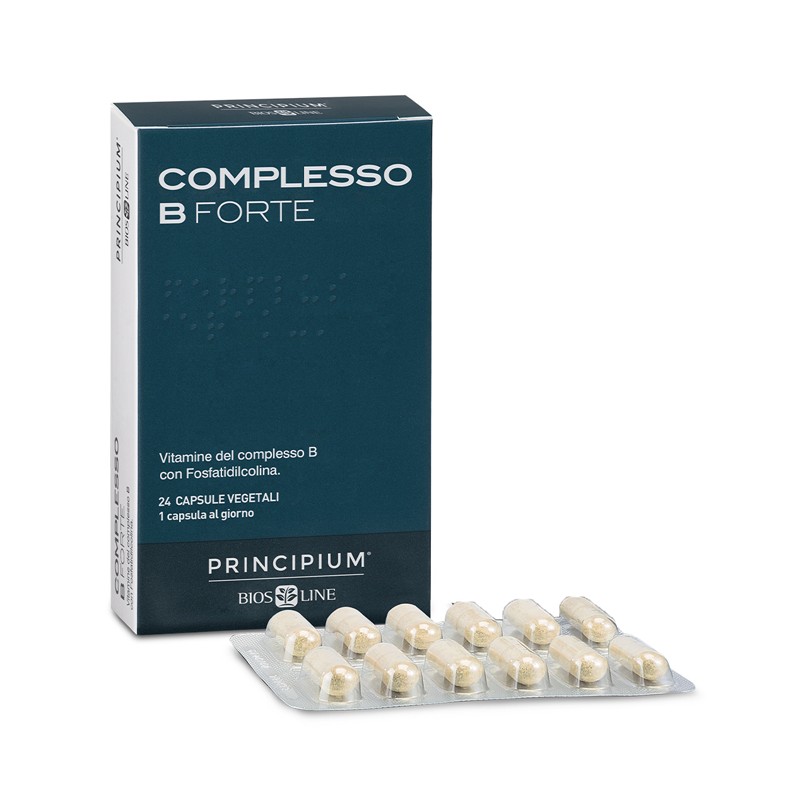 Bios Line Principium Complesso B Forte 24 Capsule Vegetali