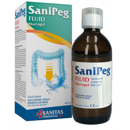 Sanitas Farmaceutici Sanipeg Fluid Macrogol 480 Ml