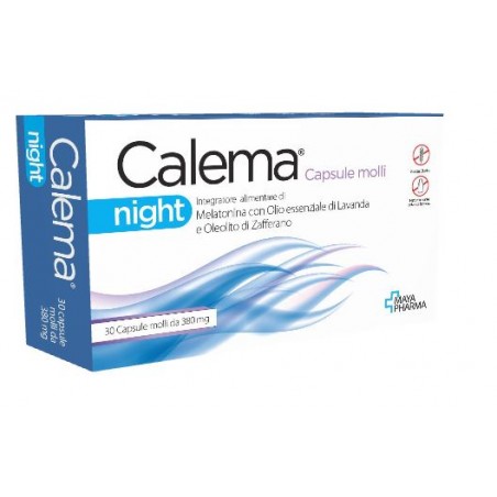 Maya Pharma Calema Night 30 Capsule Molli