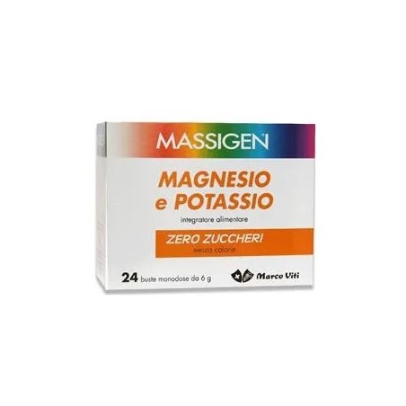 Marco Viti Farmaceutici Magnesio Potassio Zero Zucchero 24 Bustine