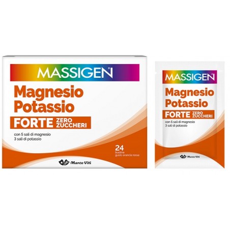 Marco Viti Farmaceutici Magnesio Potassio Forte Zero Zucchero 24 Bustine