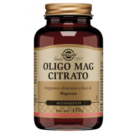 Solgar It. Multinutrient Oligo Mag Citrato 60 Tavolette