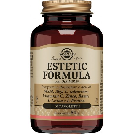 Solgar Estetic Formula integratore capelli pelle e unghie 60 tavolette.