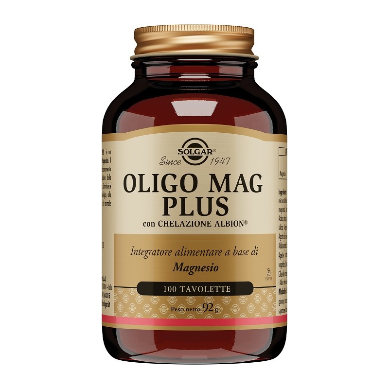 Solgar It. Multinutrient Oligo Mag Plus 100 Tavolette