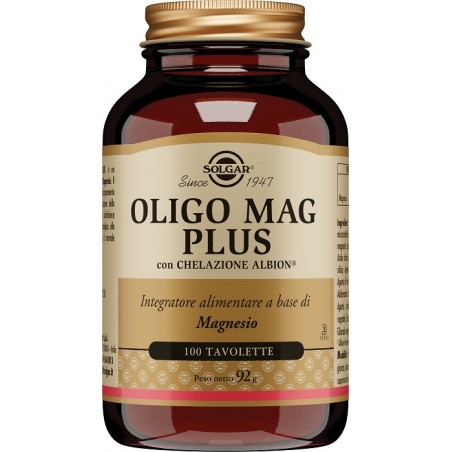 Solgar It. Multinutrient Oligo Mag Plus 100 Tavolette